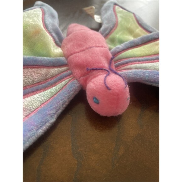 TY Beanie Babie Flitter the Butterfly Plush Toy - Pink/Purple - Picture 2 of 11